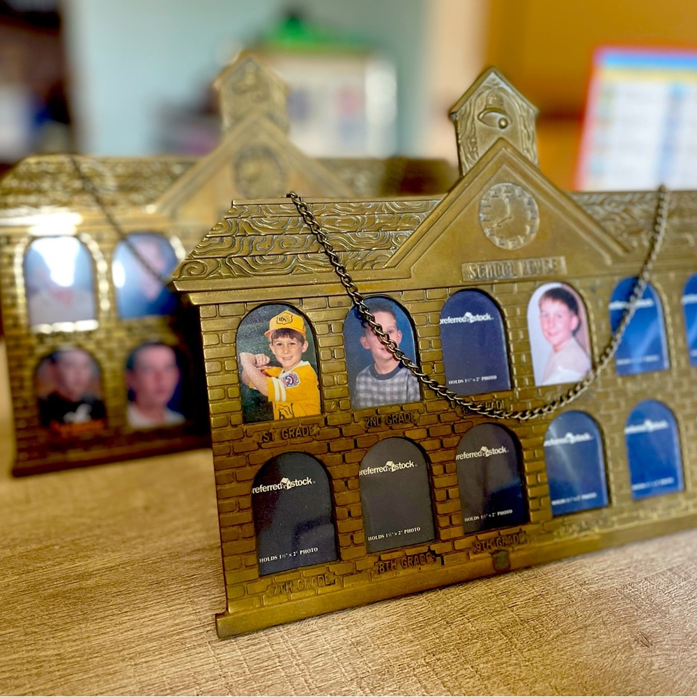 Brass School House Frame